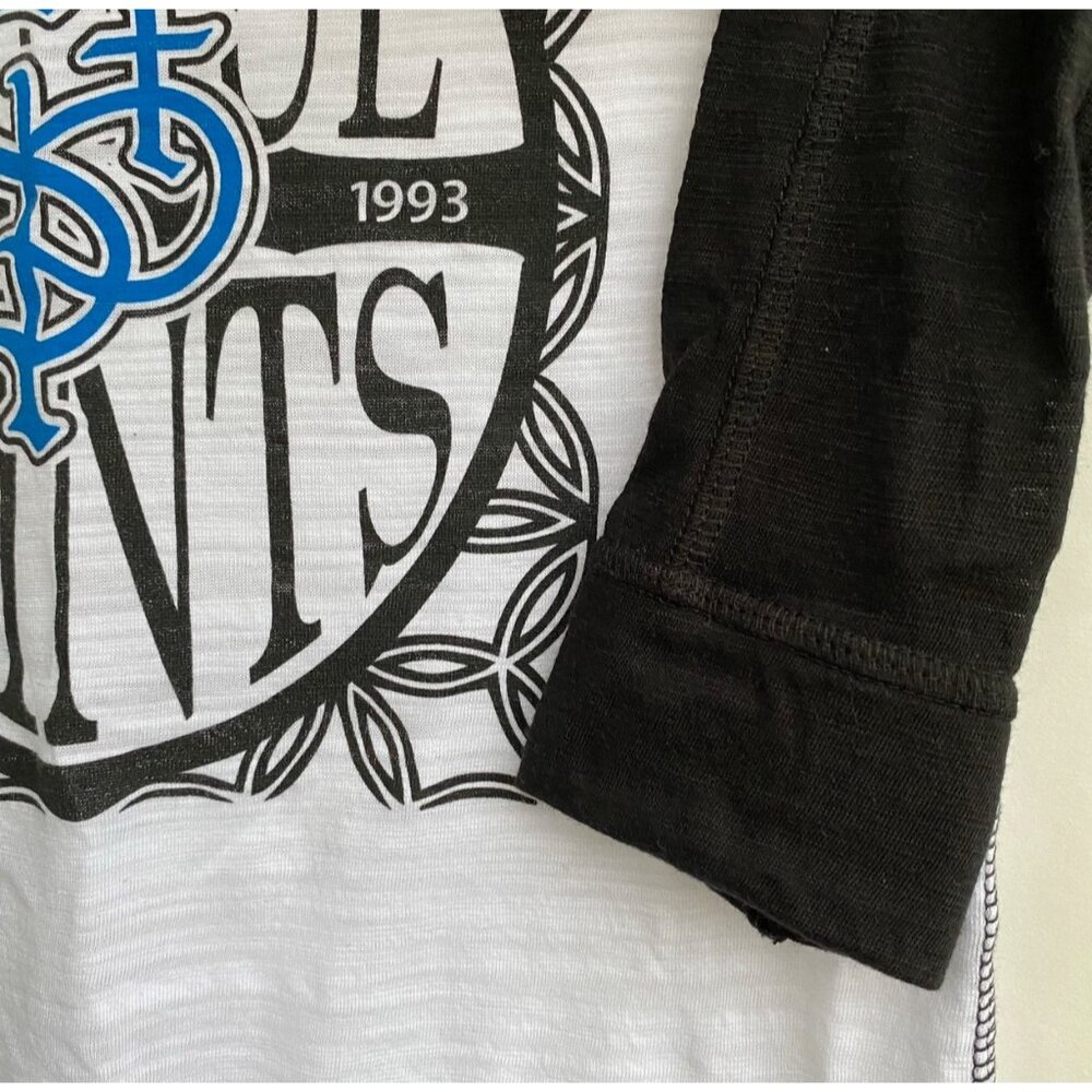 St Paul Saints MN Soft As A Grape Tee Shirt Jersey Women's Sz S Black White NWT - Picture 5 of 8